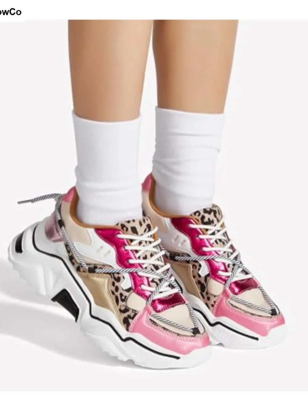Platform Chunky Dad Sneakers Lace-Up Walking Shoes